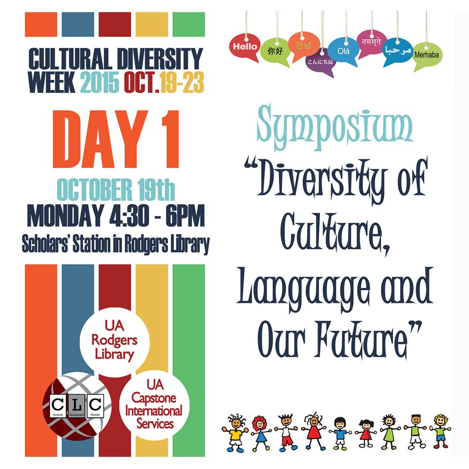 Culture Week Day 1 flyer