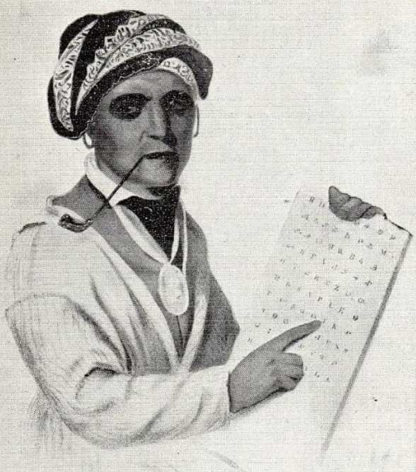 portrait of Sequoyah